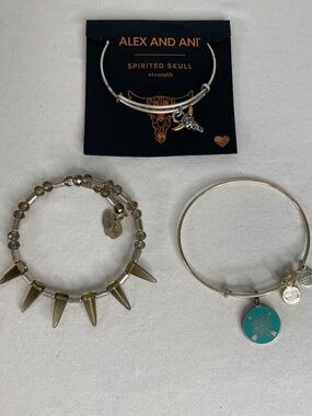3 Alexi & Ani Bracelets